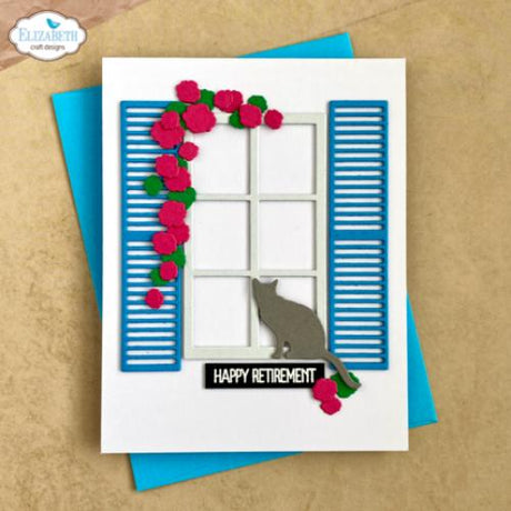 Elizabeth Craft Designs Romantic Revival Die Through the Window (2302)