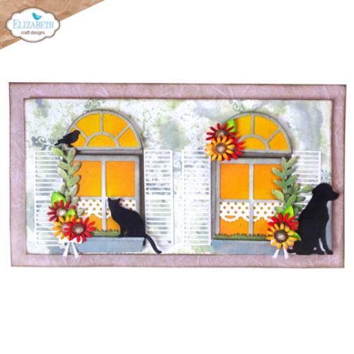 Elizabeth Craft Designs Romantic Revival Die Through the Window (2302)