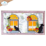 Elizabeth Craft Designs Romantic Revival Die Through the Window (2302)