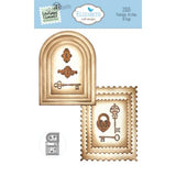 Elizabeth Craft Designs Romantic Revival Die Postage, Arches & Keys (2303)