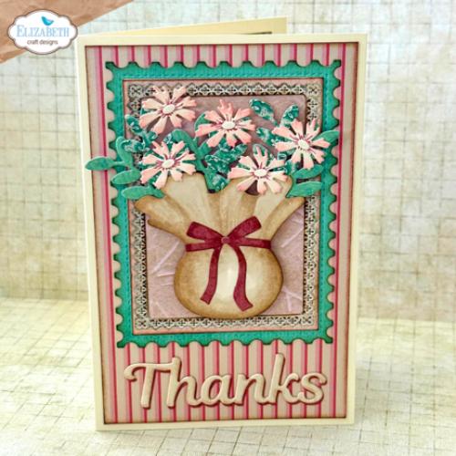 Elizabeth Craft Designs Romantic Revival Die Postage, Arches & Keys (2303)