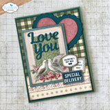 Elizabeth Craft Designs Romantic Revival Die Everyday Big Words (2305)