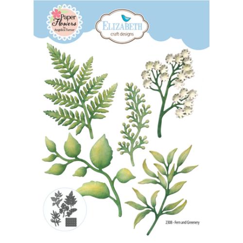 Elizabeth Craft Designs - Fern & Greenery Die Set (2308)