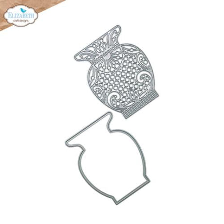 Elizabeth Craft Designs - Delicate Fancy Vase Die Set (2311)