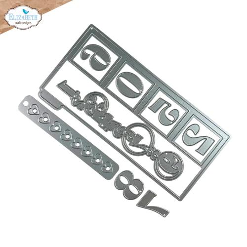 Elizabeth Craft Designs - Window overlay 2 Die Set (2315)