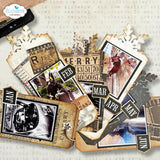 Elizabeth Craft Designs - Winter tags Die Set (2317)