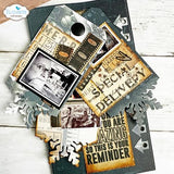 Elizabeth Craft Designs - Winter tags Die Set (2317)