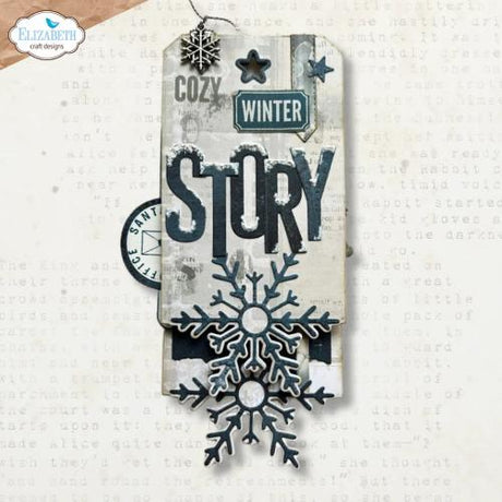 Elizabeth Craft Designs - Winter tags Die Set (2317)