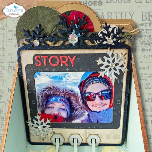 Elizabeth Craft Designs - Wintercards CardLab Die Set (2318)