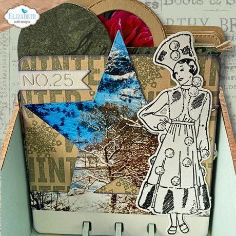 Elizabeth Craft Designs - Wintercards CardLab Die Set (2318)
