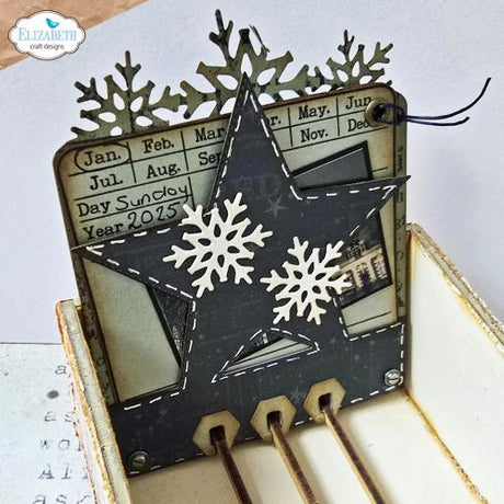 Elizabeth Craft Designs - Wintercards CardLab Die Set (2318)