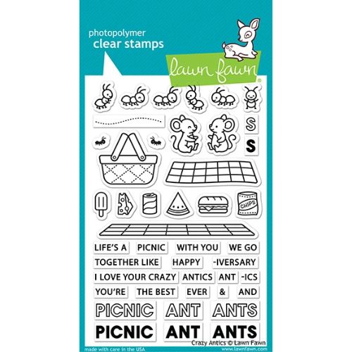 Lawn Fawn Stamps - Crazy Antics