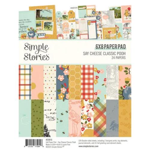 Simple Stories - Say Cheese Classic Pooh 6x8 Inch Pad (23915)