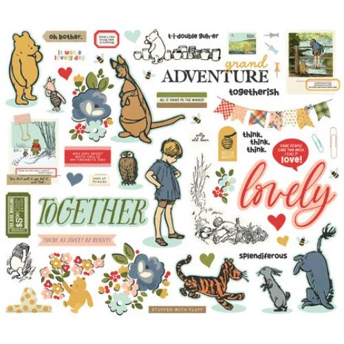 Simple Stories - Say Cheese Classic Pooh Bits & Pieces (23921)