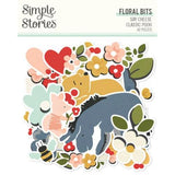 Simple Stories - Say Cheese Classic Pooh Floral Bits & Pieces (23923)