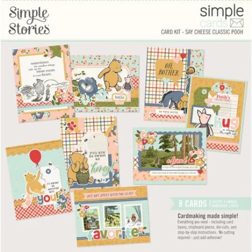 Simple Stories - Say Cheese Classic Pooh Simple Cards Kit (23932) - Postage as per Actual