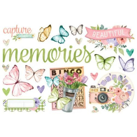 Simple Stories Simple Vintage Flower Shoppe Simple Pages Pieces (24232)