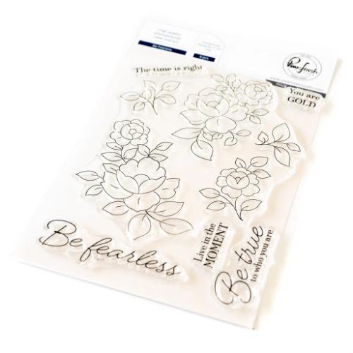 Pinkfresh Studio - Be Fearless stamp