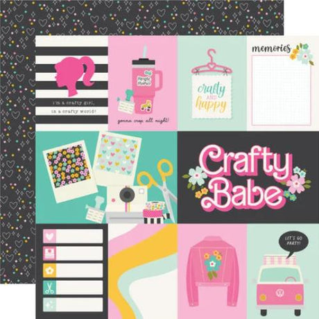 Simple Stories Crafty Babe Collection Kit (24300) - Postage as per Actual