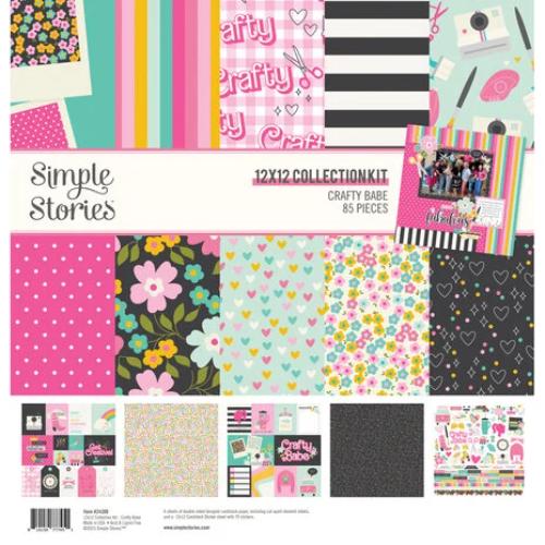 Simple Stories Crafty Babe Collection Kit (24300) - Postage as per Actual