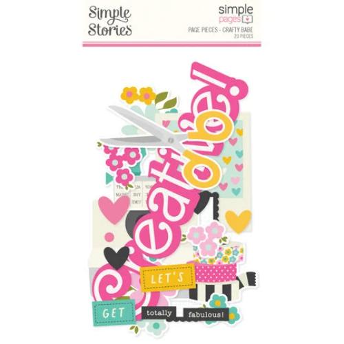 Simple Stories Crafty Babe Simple Pages Pieces (24314)