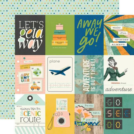 Simple Stories Happy Travels Collection Kit (24400) - Postage as per Actual