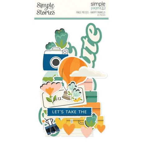 Simple Stories Happy Travels - Collector's Essential Kit (24401) - Postage as per Actual