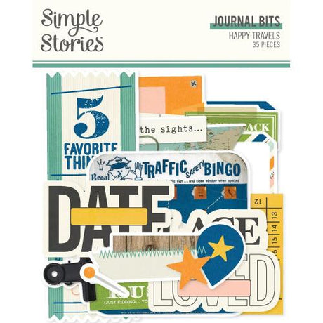 Simple Stories Happy Travels - Collector's Essential Kit (24401) - Postage as per Actual