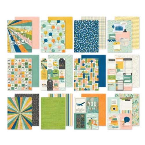 Simple Stories Happy Travels 6x8 Inch Paper Pad (24415)