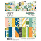 Simple Stories Happy Travels 6x8 Inch Paper Pad (24415)