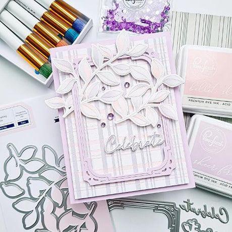 Pinkfresh Studio - Plaid Press plate