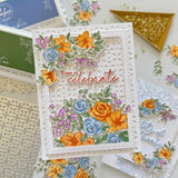 Pinkfresh Studio - Cozy Blooms stamp