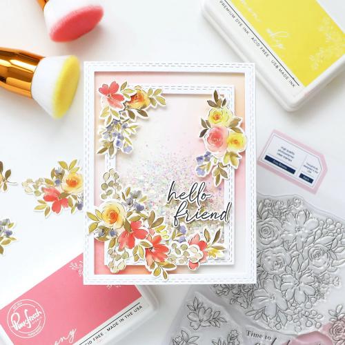 Pinkfresh Studio - Cozy Blooms die