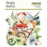 Simple Stories Simple Vintage Woodlands Floral Bits & Pieces (24723)