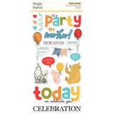 Simple Stories Say Cheese Classic Pooh Birthday Foam Stickers (24811)