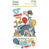 Simple Stories Say Cheese Classic Pooh Birthday Simple Pages Pieces (24814)