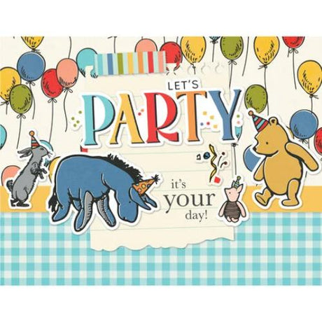 Simple Stories Say Cheese Classic Pooh Birthday Simple Cards Kit (24815) - Postage as per Actual