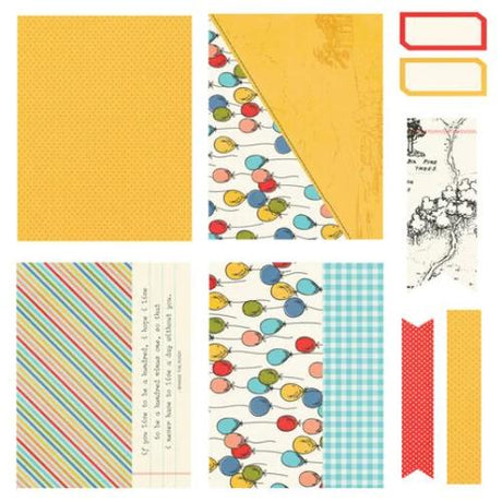 Simple Stories Say Cheese Classic Pooh Birthday Simple Cards Kit (24815) - Postage as per Actual