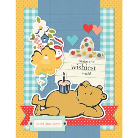 Simple Stories Say Cheese Classic Pooh Birthday Simple Cards Kit (24815) - Postage as per Actual