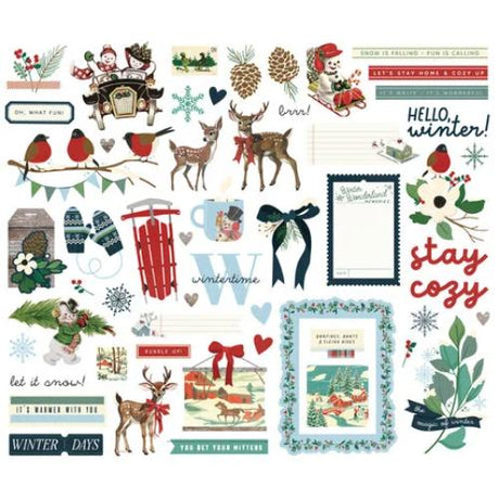 Simple Stories Simple Vintage Flannel Season Bits & Pieces (25318)