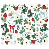 Simple Stories Simple Vintage Flannel Season Floral Bits & Pieces (25319)