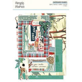 Simple Stories Simple Vintage Flannel Season Chipboard Frames (25322)