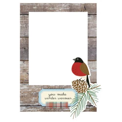 Simple Stories Simple Vintage Flannel Season Chipboard Frames (25322)