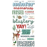 Simple Stories Simple Vintage Flannel Season Foam Stickers (25323)