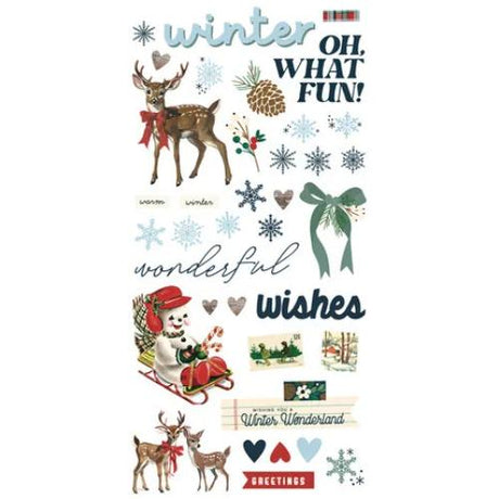 Simple Stories Simple Vintage Flannel Season Simple Cards Kit (25327) - Postage as per actual