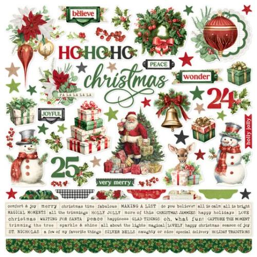 Simple Stories Simple Vintage Believe Cardstock Stickers (25502) - Postage as per Actual
