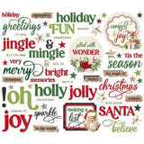 Simple Stories Simple Vintage Believe Sentiments Bits & Pieces (25528)