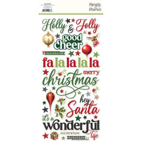 Simple Stories Simple Vintage Believe Foam Stickers (25533) - Postage as per Actual