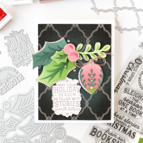 Pinkfresh Studio - Interlaced Quatrefoil press plate