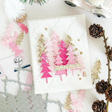 Pinkfresh Studio - Interlaced Quatrefoil press plate